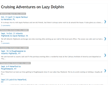 Tablet Screenshot of lazydolphintravels.blogspot.com