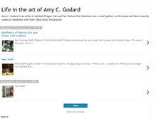 Tablet Screenshot of lifeintheartofamygodard.blogspot.com