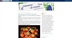 Desktop Screenshot of conversasderecreio.blogspot.com