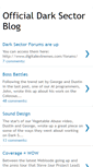 Mobile Screenshot of darksectorgame.blogspot.com