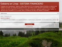 Tablet Screenshot of gobiernofinancieroenlinea.blogspot.com