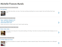 Tablet Screenshot of michellefrancesmurals.blogspot.com