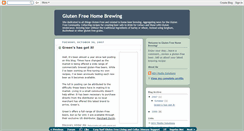 Desktop Screenshot of glutenfreehomebrew.blogspot.com