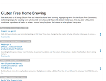 Tablet Screenshot of glutenfreehomebrew.blogspot.com