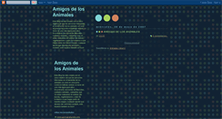 Desktop Screenshot of amigodelosanimales.blogspot.com
