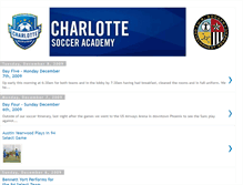 Tablet Screenshot of charlottesocceracademy.blogspot.com