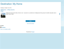 Tablet Screenshot of destination-home.blogspot.com