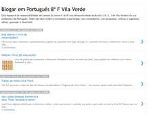 Tablet Screenshot of blogaremportugues8f.blogspot.com