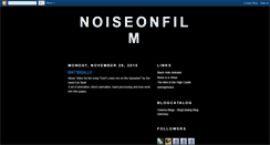 Desktop Screenshot of noiseonfilm.blogspot.com