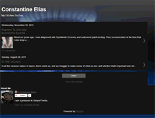 Tablet Screenshot of constantineelias.blogspot.com