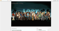 Desktop Screenshot of defendaailha.blogspot.com