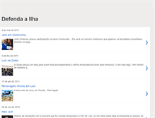 Tablet Screenshot of defendaailha.blogspot.com
