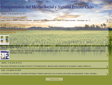 Tablet Screenshot of naturalezaprimerciclo.blogspot.com