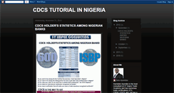 Desktop Screenshot of cdcstutorial.blogspot.com