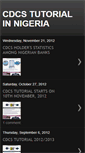 Mobile Screenshot of cdcstutorial.blogspot.com