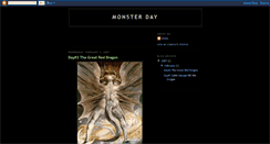 Desktop Screenshot of monsterday.blogspot.com