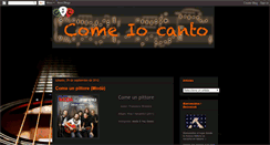 Desktop Screenshot of comeiocanto.blogspot.com