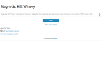 Tablet Screenshot of magnetichillwinery.blogspot.com