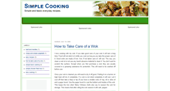 Desktop Screenshot of cooking-simple.blogspot.com