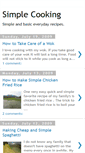 Mobile Screenshot of cooking-simple.blogspot.com