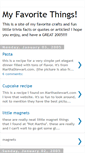 Mobile Screenshot of favoritethingsofmine.blogspot.com