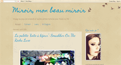 Desktop Screenshot of beaumiroir.blogspot.com