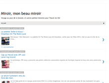 Tablet Screenshot of beaumiroir.blogspot.com