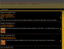 Tablet Screenshot of cocinafacildehoy.blogspot.com