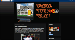 Desktop Screenshot of homebrewpinball.blogspot.com