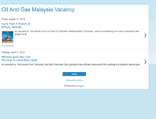 Tablet Screenshot of oilngasmalaysia.blogspot.com