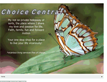 Tablet Screenshot of choicecentral.blogspot.com