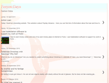 Tablet Screenshot of fesyen-gaya.blogspot.com