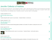 Tablet Screenshot of jennifer-collectorofhobbies.blogspot.com