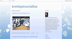 Desktop Screenshot of komikpalsu.blogspot.com