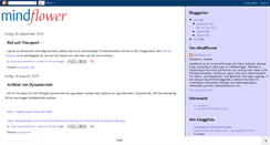 Desktop Screenshot of mindflowersweden.blogspot.com