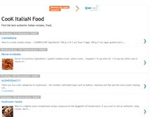 Tablet Screenshot of cookitalianfood.blogspot.com