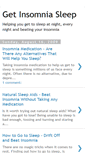 Mobile Screenshot of get-insomnia-sleep.blogspot.com