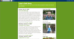 Desktop Screenshot of lukecleft.blogspot.com