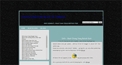 Desktop Screenshot of hanya-info.blogspot.com