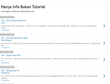 Tablet Screenshot of hanya-info.blogspot.com
