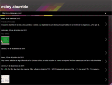 Tablet Screenshot of hoyestoyaburrido.blogspot.com