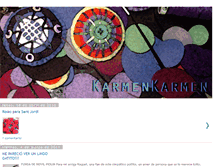 Tablet Screenshot of karmenkarmenblog.blogspot.com