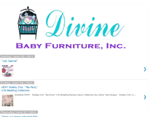 Tablet Screenshot of divinebabyfurniture.blogspot.com