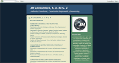 Desktop Screenshot of jhconsultores.blogspot.com