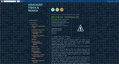 Desktop Screenshot of educacaofisicaemusica.blogspot.com