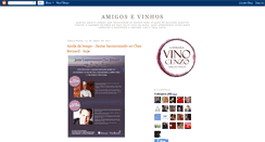 Desktop Screenshot of amigosevinhos.blogspot.com