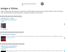 Tablet Screenshot of amigosevinhos.blogspot.com