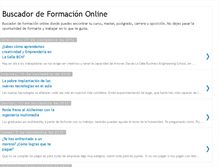 Tablet Screenshot of buscador-de-formacion.blogspot.com