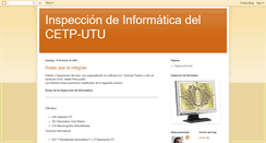 Desktop Screenshot of inspecciondeinformatica.blogspot.com