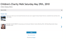 Tablet Screenshot of childcharitywalk.blogspot.com